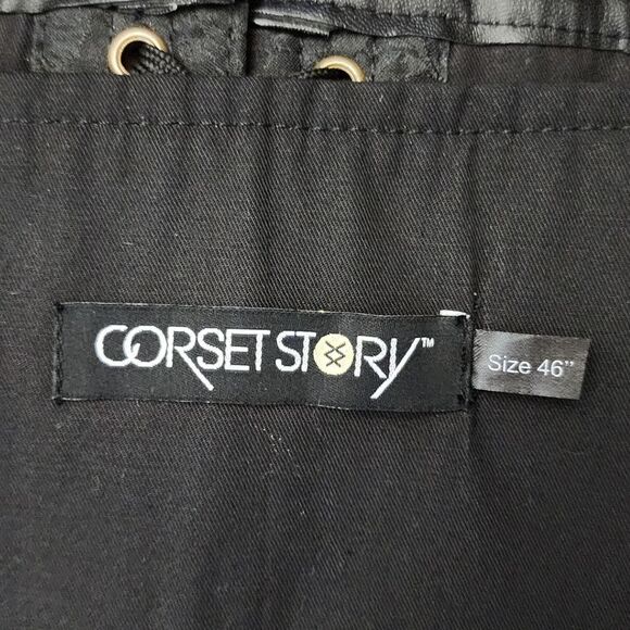 Corset Story Steampunk Corset With Chains Renaissance Gothic Cosplay Victorian - Picture 6 of 16